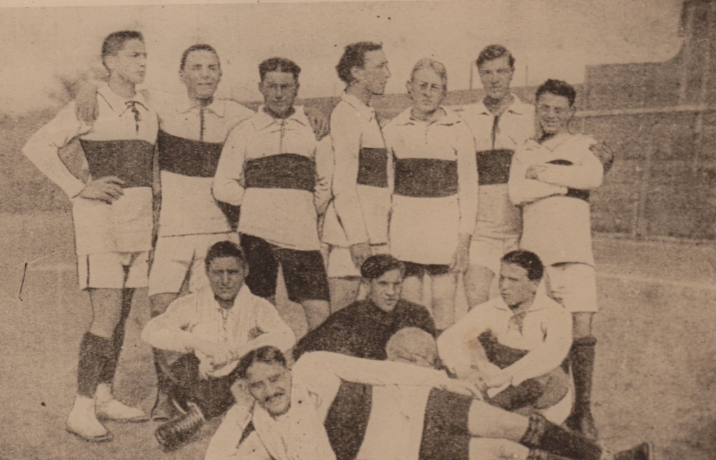 La Jucunditas nella formazione sconfitta 2-1 dall'Audax il 19 aprile 1914. Con quella sconfitta l'Audax perse il campionato emiliano di Promozione. 