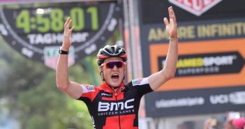 Giro d’Italia, 6ª tappa: Dillier vince a Terme Luigiane dopo 200 km di fuga