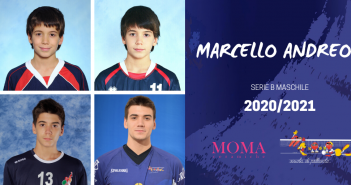 Moma Anderlini, Marcello Andreoli al quindicesimo anno in maglia blu