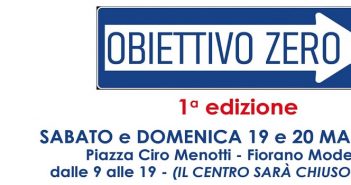 Prima edizione di OBIETTIVO ZERO: il 19 e 20 marzo a Fiorano Modenese una due giorni dedicata alla sicurezza stradale dalle 9 alle 19