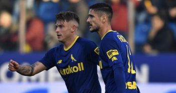 Parma-Modena 1-2, Bonfanti e Falcinelli: 