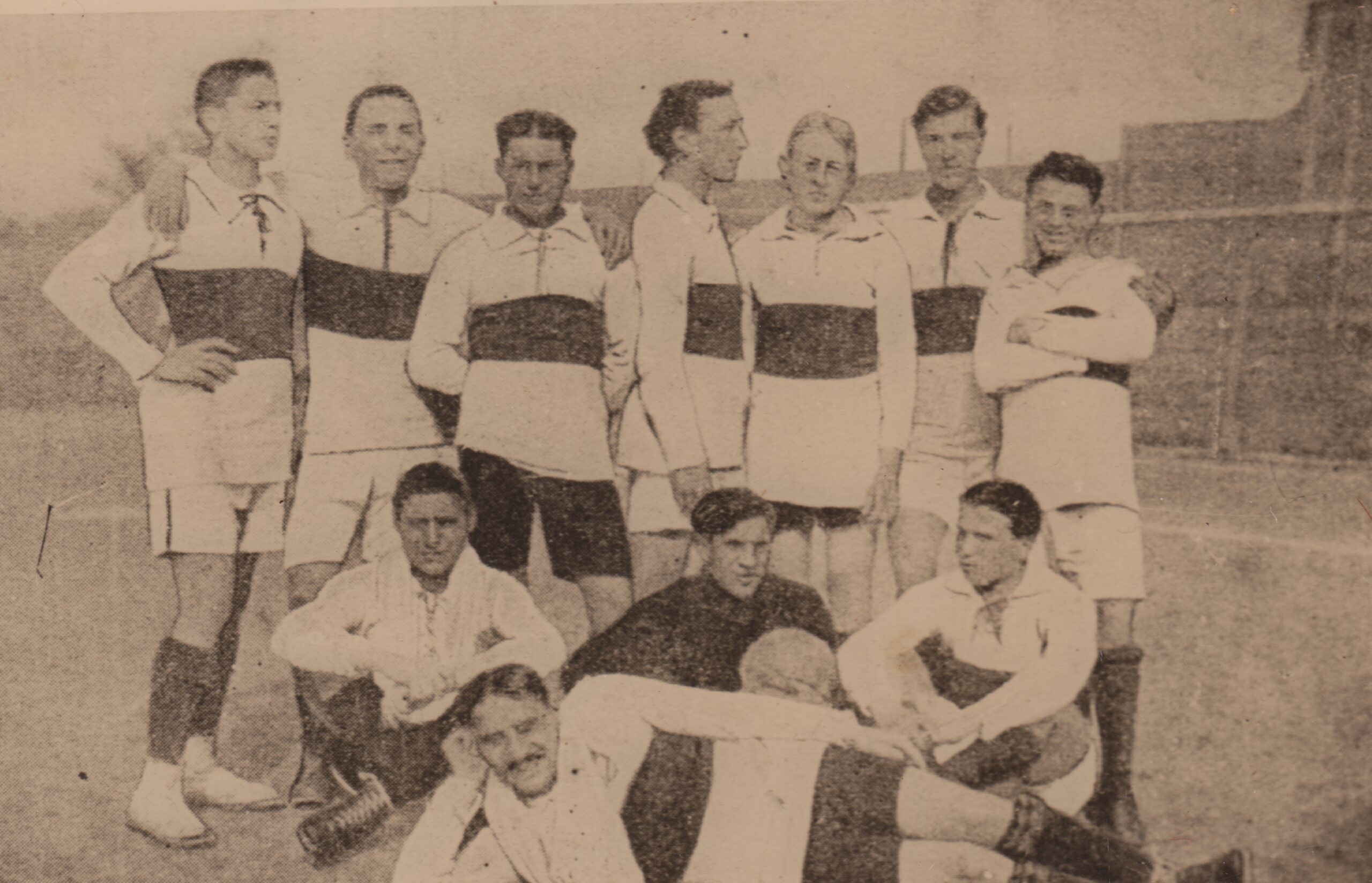 La Jucunditas nella formazione sconfitta 2-1 dall'Audax il 19 aprile 1914. Con quella sconfitta l'Audax perse il campionato emiliano di Promozione.