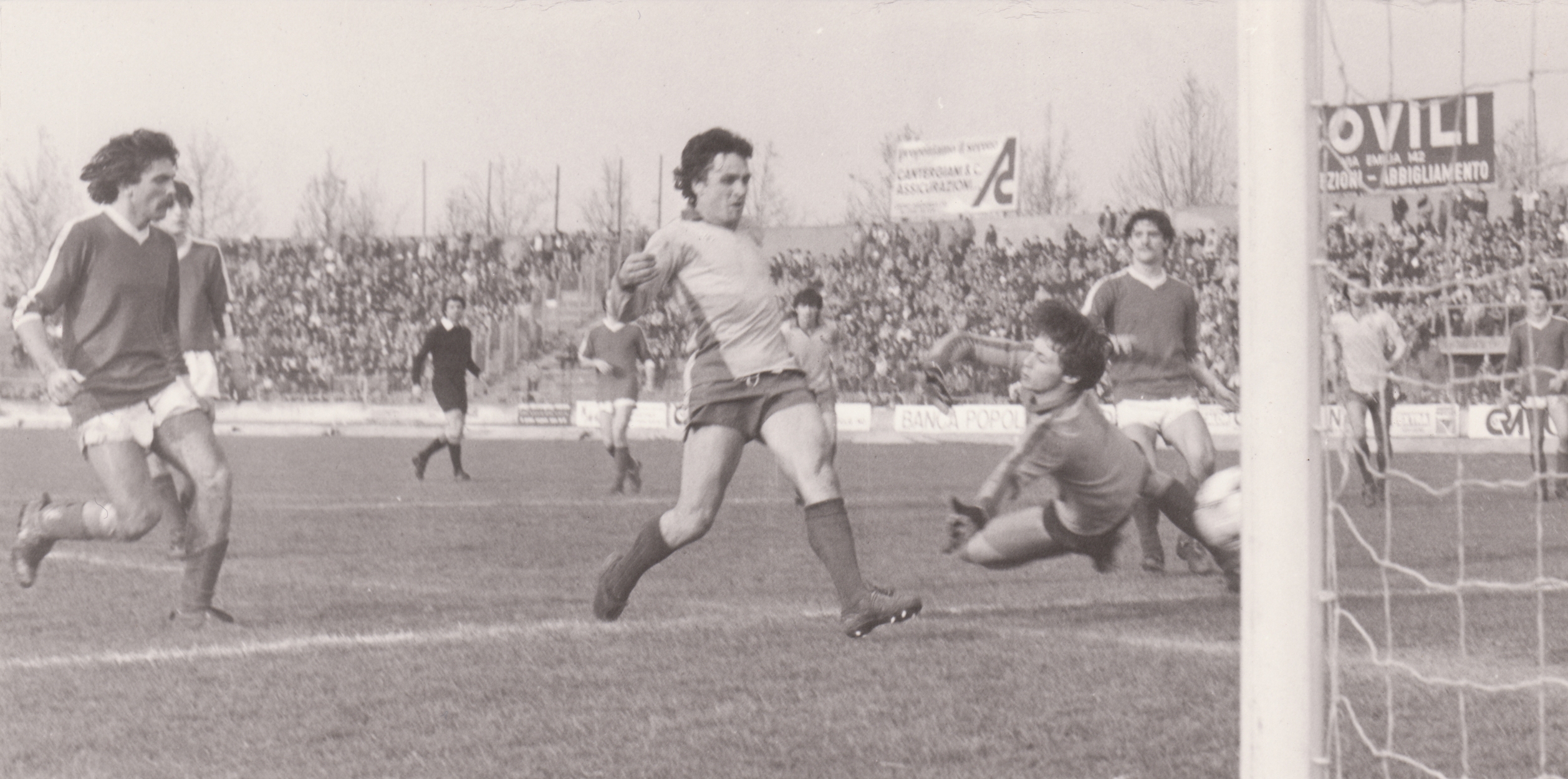 9.3.1980. Modena-Carpi 2-0. La rete di Trevisan.  