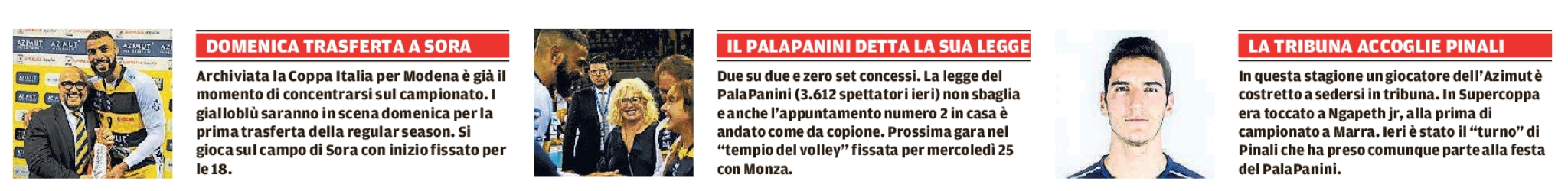 Gazzetta di modena 20171020