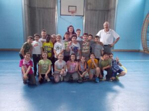 Moschin nella scuola Palestrina.