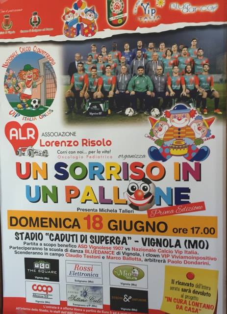 un sorriso in un pallone