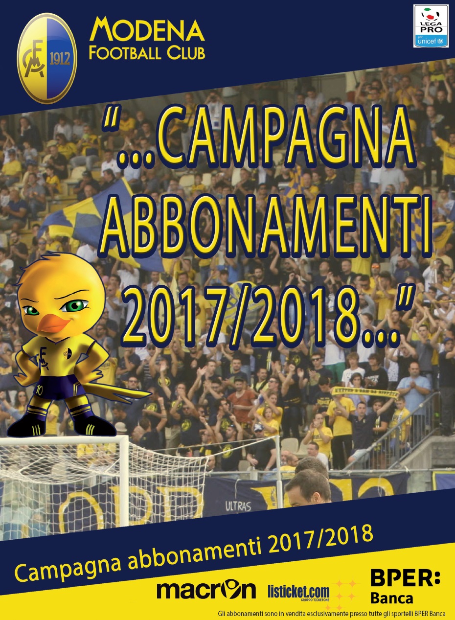 La locandina della Campagna Abbonamenti