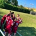 La Pieve-Rolo 1-0: Cheli festeggiato dopo il rigore