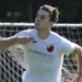 Esultanza di Ndrejaj dopo aver segnato il gol del vantaggio (ph Baraldini)