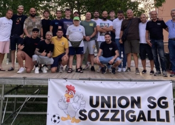 L'Union Sozzigalli alla presentazione della squadra