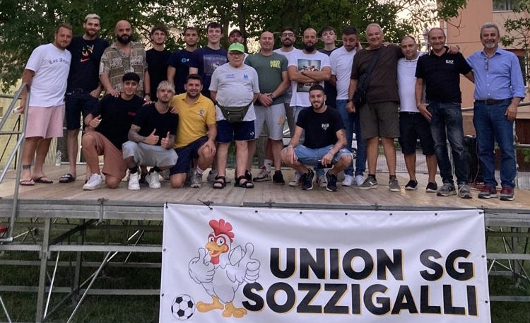 L'Union Sozzigalli alla presentazione della squadra