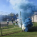 Gli ultras della Cittadella nella partita col Nibbiano