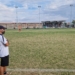 Mister Sarno (Corlo) durante la partita col Roteglia