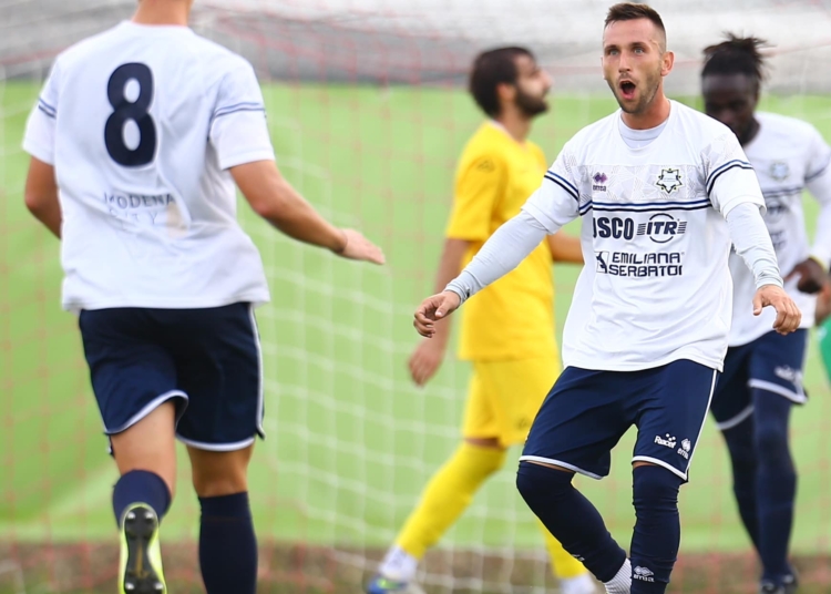 Malivojevic dopo l'1-0 (ph Cilia)