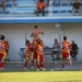 Sentieri festeggiato al 95' per il gol vittoria (ph Baraldini)