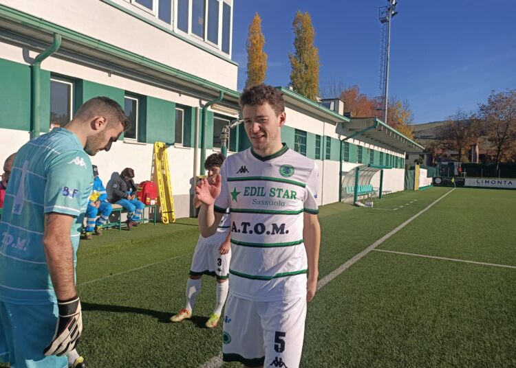 Filippo Costa, forte difensore della Sanmichelese prima della gara col Montagna