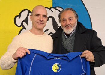 Il presidente Spartano con mister Lanzafame