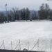 Si presentava così stamattina il campo di Carpineti