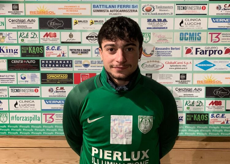 Luca Pellegrino (99) è un nuovo attacante dello Spilamberto
