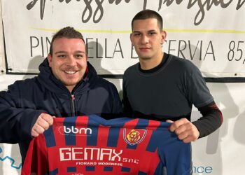 Alessandro Purpura col ds della Spezzanese Cristian Zini