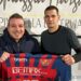 Alessandro Purpura col ds della Spezzanese Cristian Zini