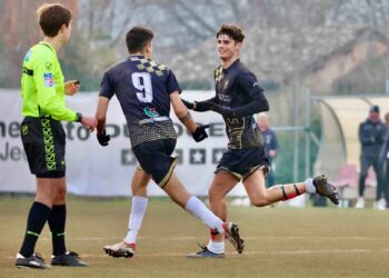 Nextgen-Vianese: Toni esulta dopo il go
