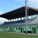 Sangiuliano City: la tribuna del Centro Sportivo Ugo Guazzelli di Riozzo, frazione di Cerro al Lambro.