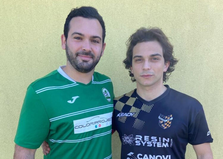 I capitani Pignatti (Camposanto) e Pacilli (Nextgen)