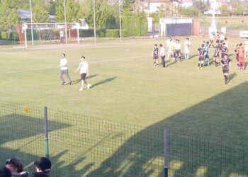 L'invasione di Quarantolese-Nextgen che ha costretto l'arbitro a sospendere la partita di sabato, poi ripresa stasera dal 73' e finita 1-1
