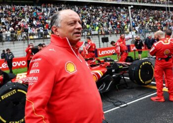 Frederic Vasseur (FRA) Ferrari Team Principal on the grid.
20.04.2024. Formula 1 World Championship, Rd 5, Chinese Grand Prix, Shanghai, China, Sprint and Qualifying Day.
- www.xpbimages.com, EMail: requests@xpbimages.com © Copyright: Batchelor / XPB Images
