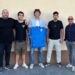 Montombraro, da sx a dx: Olivetti (ds), Ognibene, Bigi, Naini e Salvioli (dg)