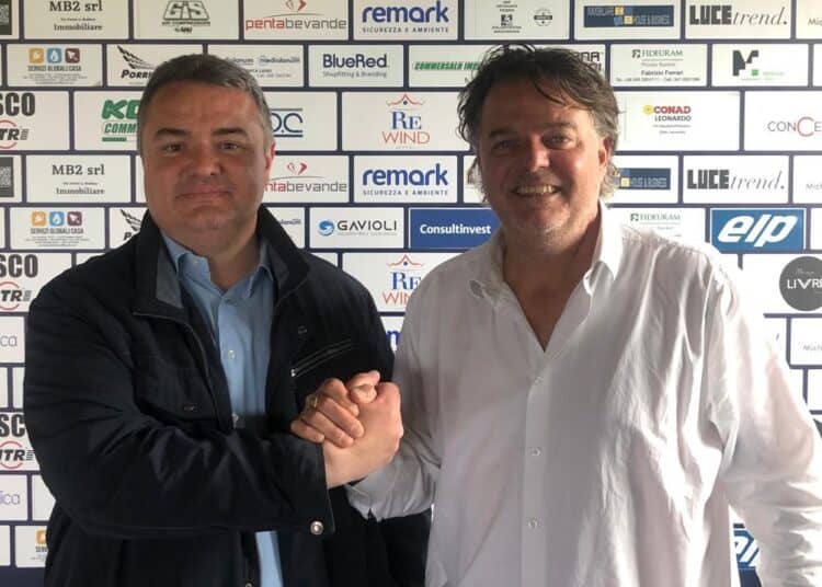Alberto Biagini col ds Bob Fantazzi