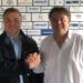 Alberto Biagini col ds Bob Fantazzi