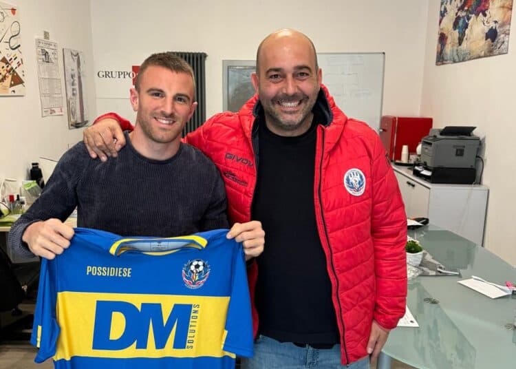 Il Tigre Golinelli col presidente della Possidiese Dallolio
