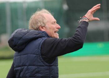 Marco Santi, allenatore del Baiso Secchia