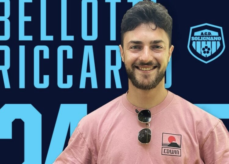 Solignano, il portiere Riccardo Bellotti
