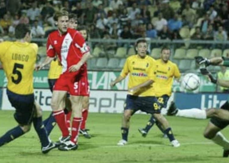 Modena-Mantova 2-2 il 12 maggio 2007: il gol di Longo al 92'