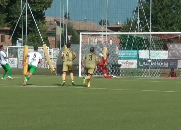 Il rigore trasformato da Napoli