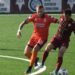 Una fase dell'amichevole Tau Altopascio-Pistoiese 0-0