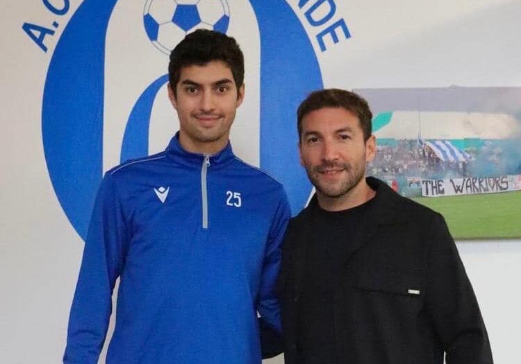 Said Chmangui con la maglia dei bolognesi dell'Osteria Grande