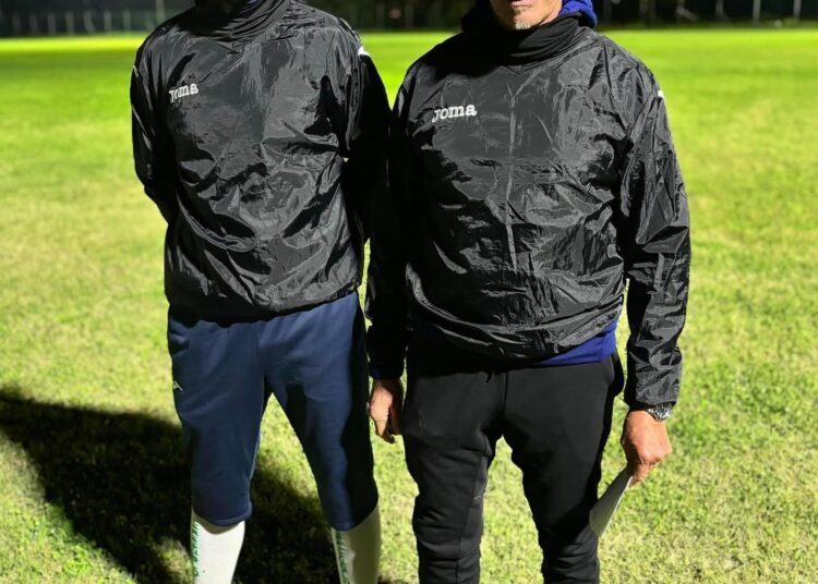 Baiso: Marco Santi (a destra) col vice Bortolotti