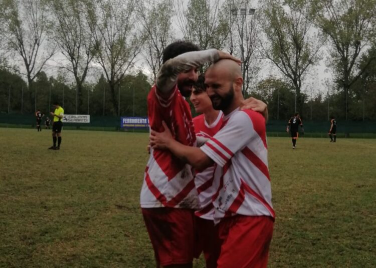 L'esultanza della Sanfa