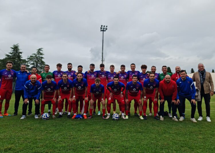 Il Casalgrande di Cantaroni nella partita contro il San Felice