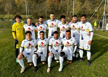 La formazione del Baiso Secchia che ha battuto la Sanmichelese