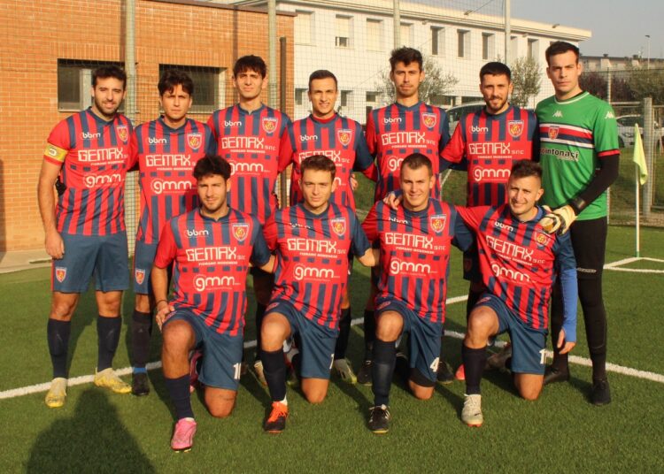 La Spezzanese che ha battuto nel derby l'Ubersetto