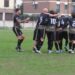 L'esultanza dopo lo 0-1 di Hajbi