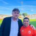 Pistoia: Luis Maldonado col ds Massimo Taibi (ex Modena)