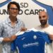 Simone Teocoli (a destra) col ds dell'United Carpi Namuangrak