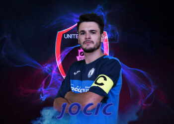 L'attaccante Milos Jocic