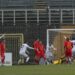 Il vantaggio iniziale della Cittadella con Mora che esulta (ph Ravennanotizie.it)